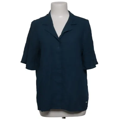 Chemise à manches courtes (Bleu) de Van Heusen Viscose