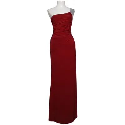 Avondjurk (Rood, Zilver) van KDK London Elastaan, Polyester