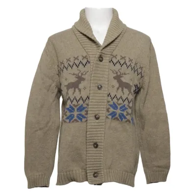 Cardigan (Beige, Meerkleurig) van Petit Bateau Katoen, Wol