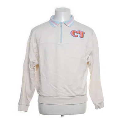Sweatshirt (Beige, Multicolored) from Crooked Tongues Cotton, Elastane