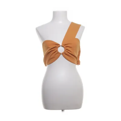 Crop top (Orange) from ASOS Elastane, Polyester