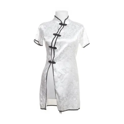 Cheongsam (White) Elastane, Nylon