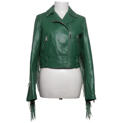Bikerjacka (Grön) från Copperose Polyester, Polyuretan, Viskos