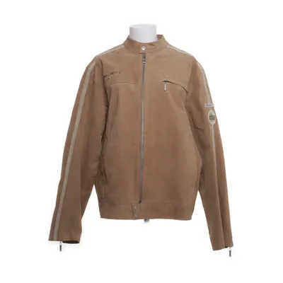 Läderjacka (Brun) från Tom Tailor Polyester, Skinn