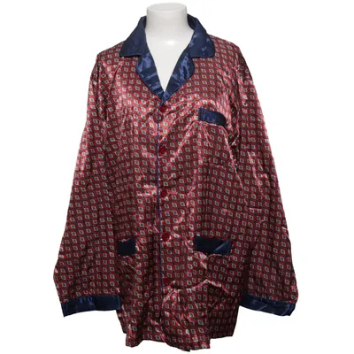 Pyjamasskjorte (Rød, Blå, Flerfarvet) fra Marco Donati Bomuld, Polyester