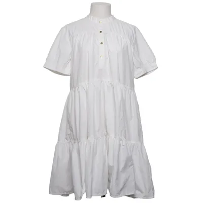 Kjole (Hvid) fra Milk Copenhagen Bomuld, Polyester