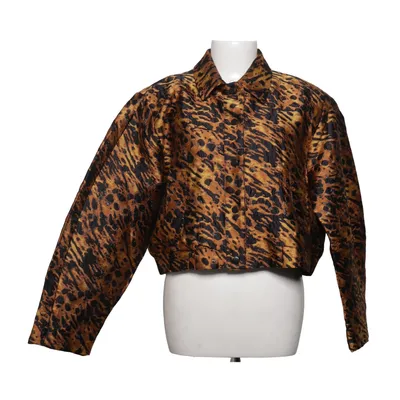 Jakke (Leopard Jacket) fra Shoeby Polyamid, Polyester