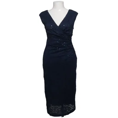 Robe de cocktail (Bleu) de Samantha Élasthane, Polyester