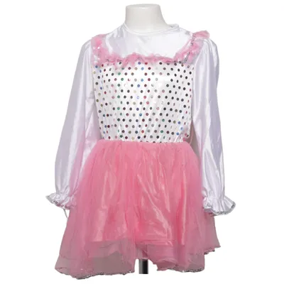 Fancy dress (White, Pink, Multicolored) from Fries Polyamide