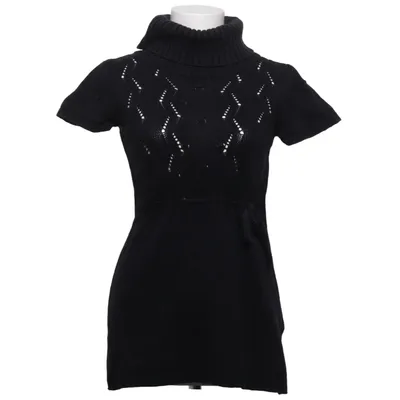 Turtleneck kjole (Sort) fra More & More Akryl, Bomuld