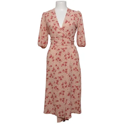 Wrap dress (Pink, Red) from Rouje Elastane, Polyester