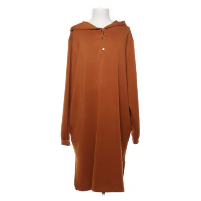 Hoodiekjole (Brun) fra Stories Elastan, Modal, Polyester