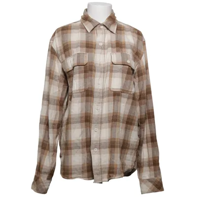 Flannel skjorte (Brun, Beige) fra Vailent Bomuld
