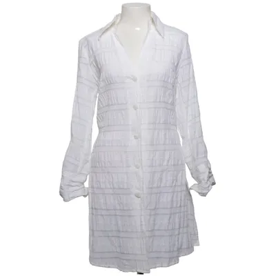 Skjortklänning (Vit) från NP Casual Bomull, Elastan, Polyester