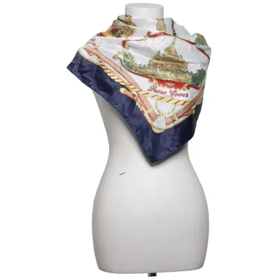 Neckerchief (White, Blue, Multicolored) Polyester