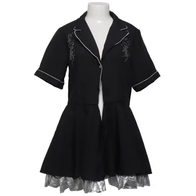 Kleid (Schwarz, Silber) von Under Wraps Polyester