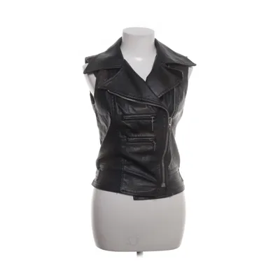 Bikervest (Sort, Brun) fra Replay Bomuld, Polyurethan
