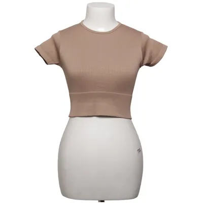 Crop top (Beige) de PrettyLittleThing Élasthane, Polyamide