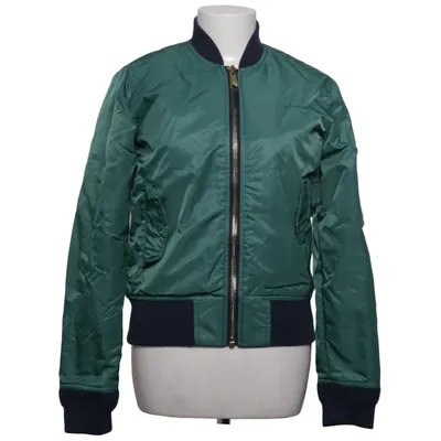 Blouson (Vert, Bleu) de Schott Coton, Polyamide, Polyester