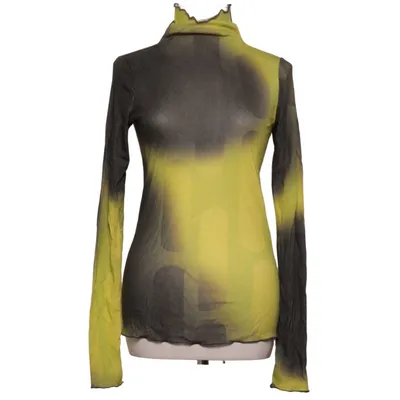 Rollkragenpullover (Grün, Schwarz, Mehrfarbig, Gelb) von H&M Studio Lyocell