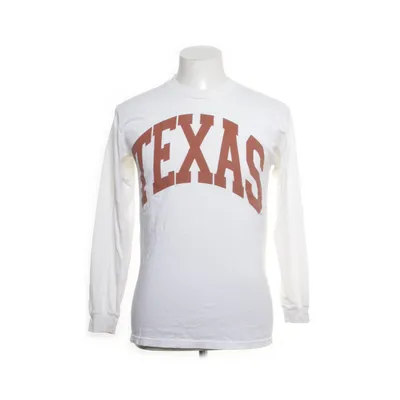 Långärmad t-shirt (Vit, Brun) från Delta Pro Weight Bomull