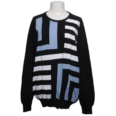 Sweater (Sort, Hvid, Blå) fra Frankie Morello Bomuld
