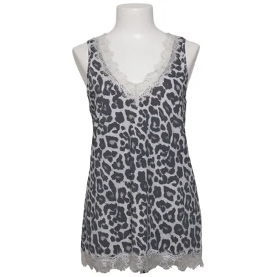 Tank Top (Gray, White) from Rosemunde Elastane, Polyester