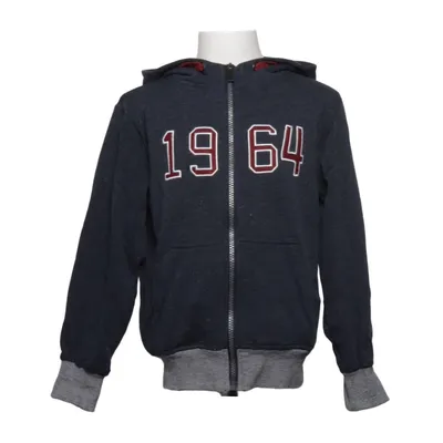 Hoodie (Blue, Gray) from Red & Blue Cotton, Polyester
