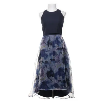Evening gown (Blue, Multicolored) from Little Mistress Elastane, Polyester