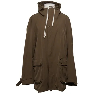 Parka (Beige) from Hope Cotton, Elastane, Polyamide, Polyester