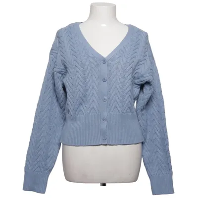 Cardigan (Blue) from NA-KD Acrylic, Cotton
