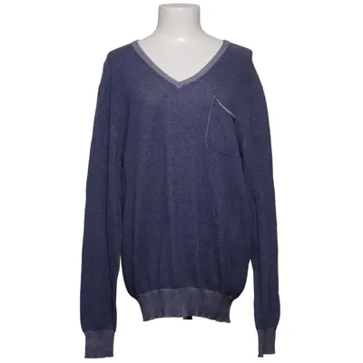 Pullover (Blue, Gray) from Camargue Cotton