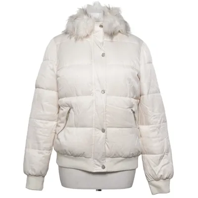 Vinterjakke (Hvid) fra River Island Akryl, Bomuld, Polyamid, Polyester