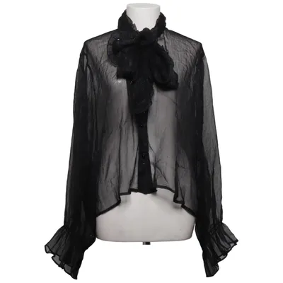 Pussy bow blouse (Black) from Sister Jane