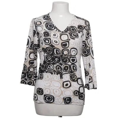 Top (Beige, Black, White) from Merkantil Elastane, Viscose
