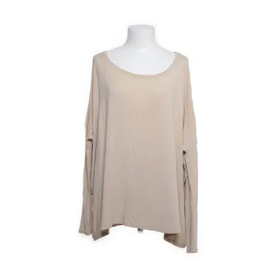 Långärmad t-shirt (Beige) från Modes Stockholm Elastan, Viskos