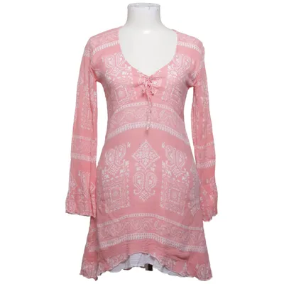 Klänning (Rosa, Vit) från Silahkan Bomull