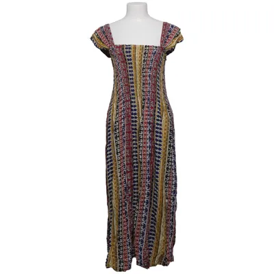Maxi jurk (Blauw, Rood, Meerkleurig) van Franken