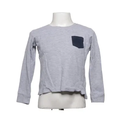 T-shirt à manches longues (Gris) de Pocopiano Coton biologique, Viscose