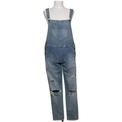 Hängselbyxor (Blå) från D-ID Bomull, Elastan, Polyester