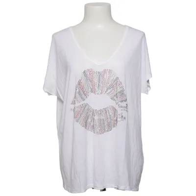 T-shirt (Vit, Flerfärgad) från Lauren Moshi Modal