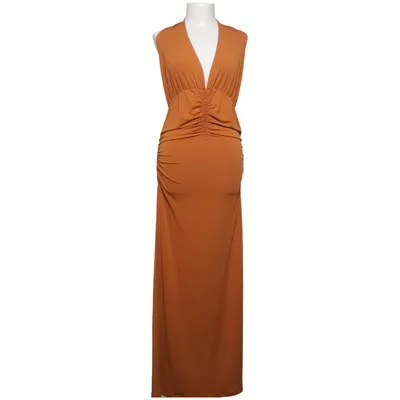 Halterneck-kjole (Vmlenis Sl Halter Neck Ankle Dress) fra Aware by Vero Moda Elastan, Genanvendt polyester