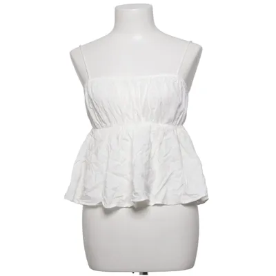 Crop top (Blanc) de H&M Coton, Viscose