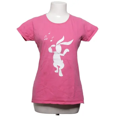 T-shirt (Rosa, Vit) från Fruit of the Loom Bomull