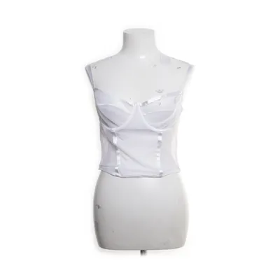 Bustier (Blanc) de George Élasthane, Polyamide, Polyester
