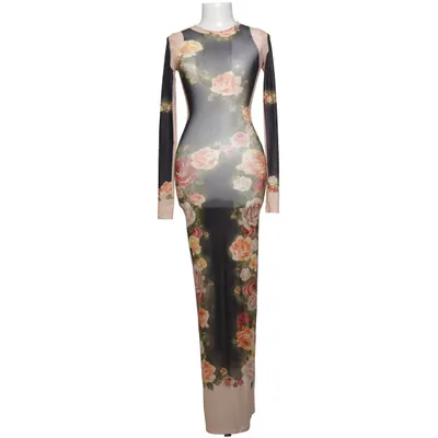 Strandjurk (Zwart, Meerkleurig) van Fashion Nova Elastaan, Polyester