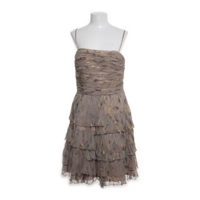 Cocktailjurk (Beige, Goud, Meerkleurig) van Aidan Mattox Elastaan, Polyester