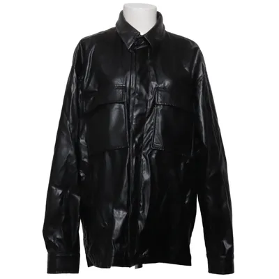 Skjortejakke (Sort) fra EIGHTYFIVE Polyester