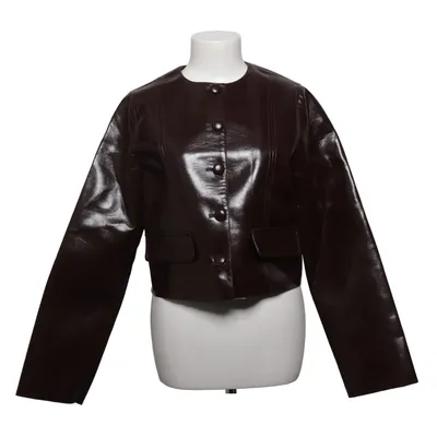 Jakke (Brun) fra H&M Edition Polyester, Polyurethan