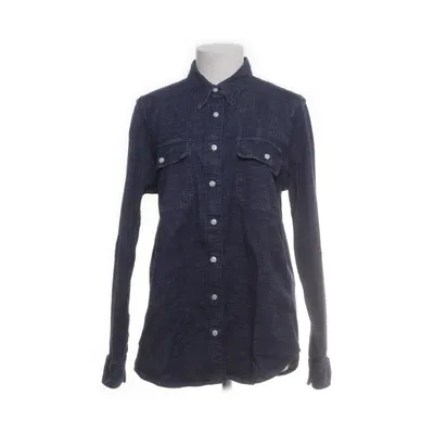 Denim shirt (Blue) from Lands' End Cotton, Elastane